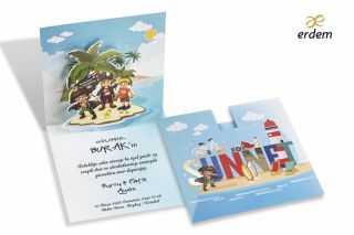 Erdem Sünnet Davetiye 80945