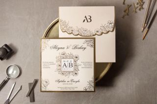 Wedding Davetiye 8413