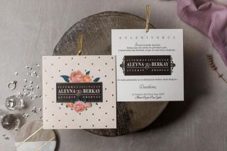 Wedding Davetiye 8424