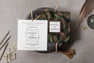 Wedding Davetiye 8445