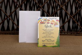 Aras Sünnet Davetiyesi 5002