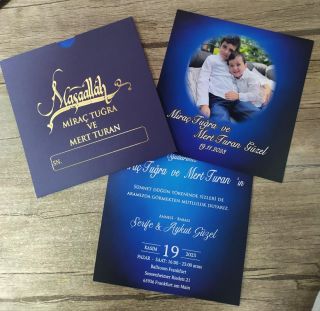 Asrın Sünnet <b class='text-danger'>Davetiye</b> 1301