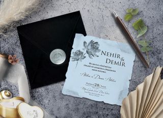 Elegance Davetiye 7028