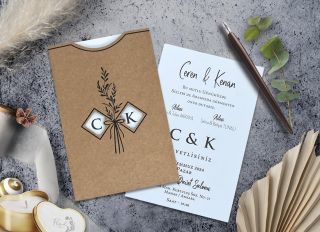 Elegance Davetiye 7078