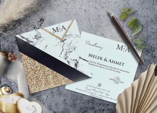 Elegance Davetiye 7083