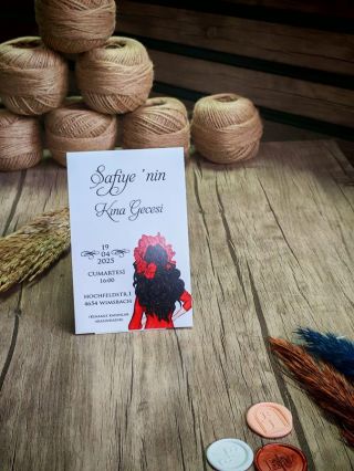 Kına <b class='text-danger'>Davetiye</b>leri