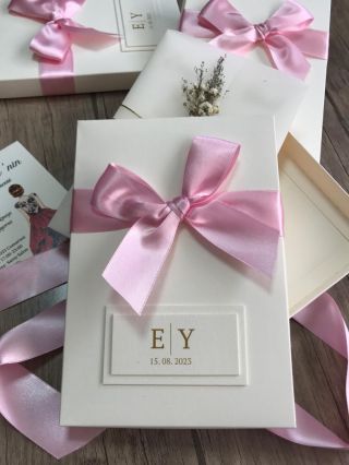 <b class='text-danger'>Ankara</b> Davetiye, Kutulu Özel Davetiye