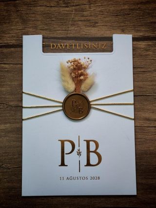 Lüks Butik Davetiye 302