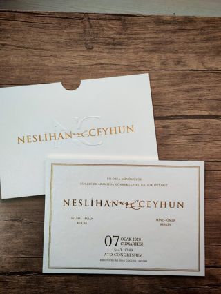 Lüks Butik Davetiye 314