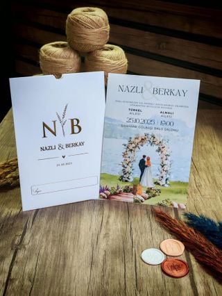 Canva <b class='text-danger'>Davetiye</b> Basımı