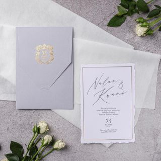 Stylish Davetiye 10315