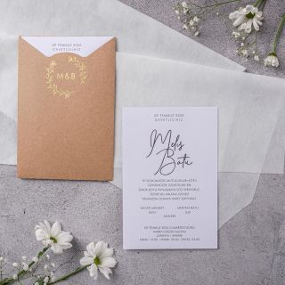 Stylish Davetiye 10319