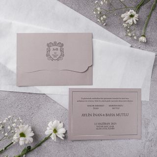 Stylish Davetiye 10344